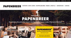 Desktop Screenshot of papenbreer.de